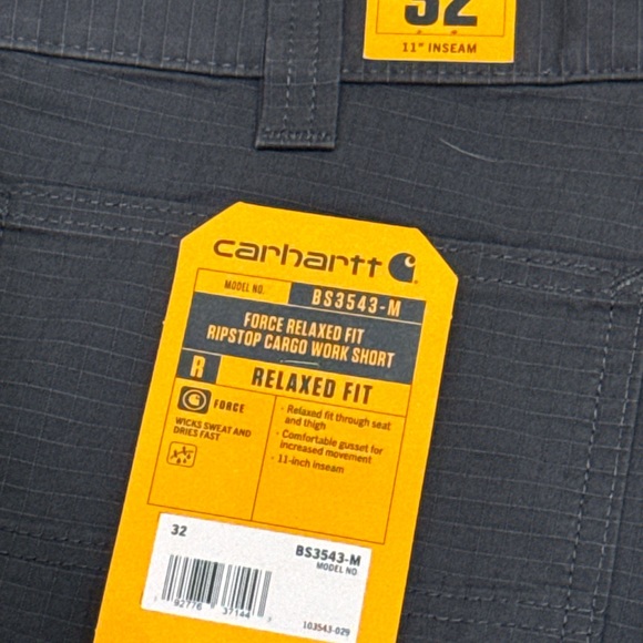 Carhartt Grey Cargo Shorts - Picture 3 of 3